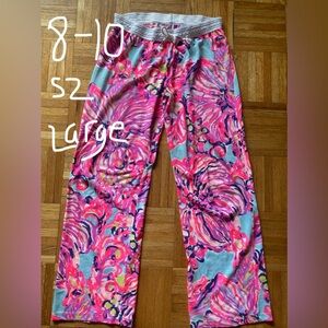 EUC Lilly Pulitzer Girls pants Large 8-10